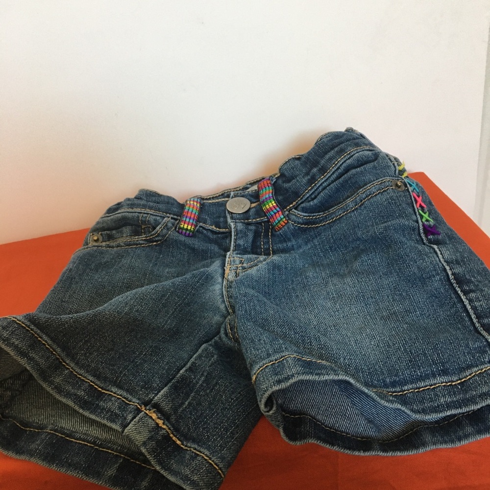 Girls 1989 place denim shorts 5 slim
